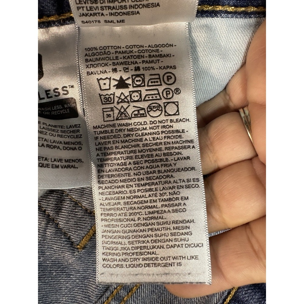 Levis Strauss 514 Jeans Men 33x30 Blue Denim Straight Leg Mid Rise Preppy - Picture 4 of 10